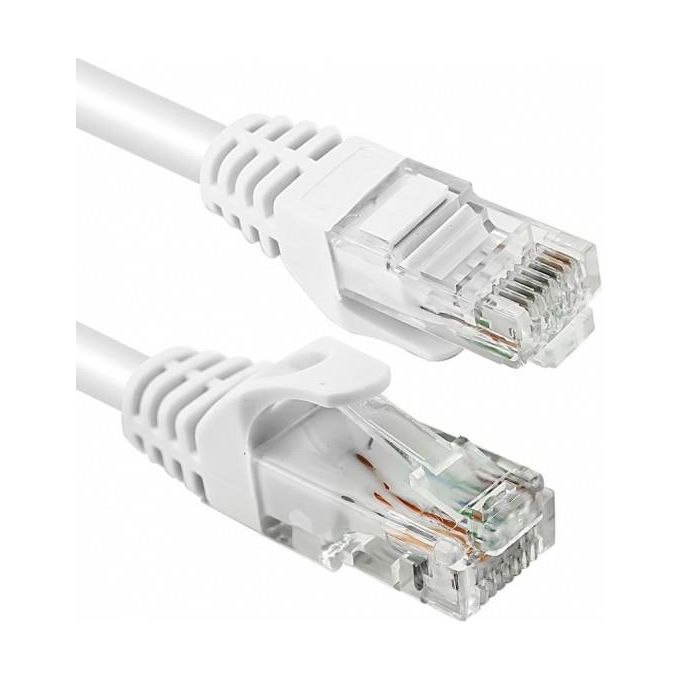 VulTech Cavo Utp Categoria 6 Bianco 5mt