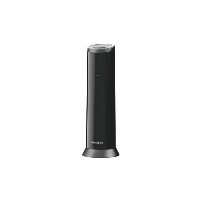 Panasonic KX-TGK210JTB Cordless Design Dect-Gap Display 1,5'' Blocco chiamate Rubrica Vivavoce Nero