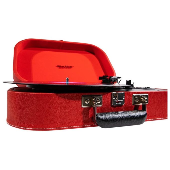 Trevi TT1020BT Giradischi Portatile Sally Mp3 Usb Bluetooth Rosso