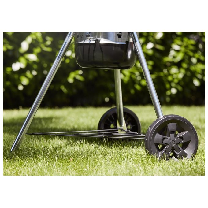Weber GBS E-5750 Grill Antracite con Carrello Nero-Argento