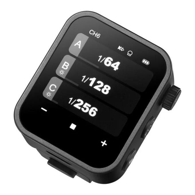 Godox 11431 Trasmettitore Wireless TTL per Fujifilm Touchscreen OLED Batteria Integrata 850 mAh 2.4 GHz colore Nero