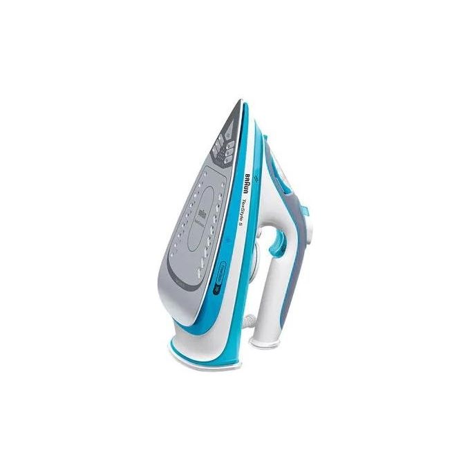 Braun SI5006BL TexStyle 5 Ferro da stiro a vapore Piastra Ceramica FreeGlide 3D 2600W 300ml colore Blu