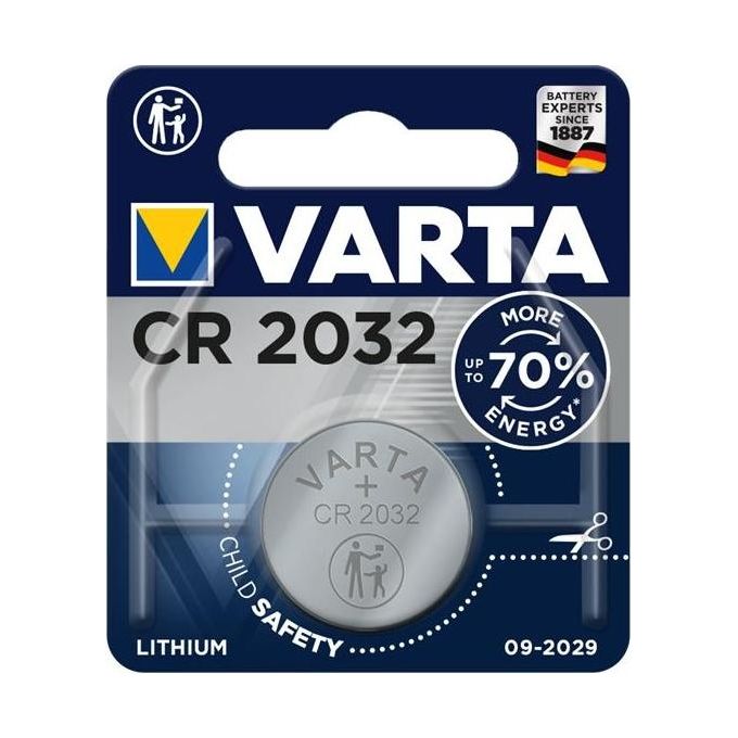 Varta Pila Bottone X Eletronica Cr2032 Litio