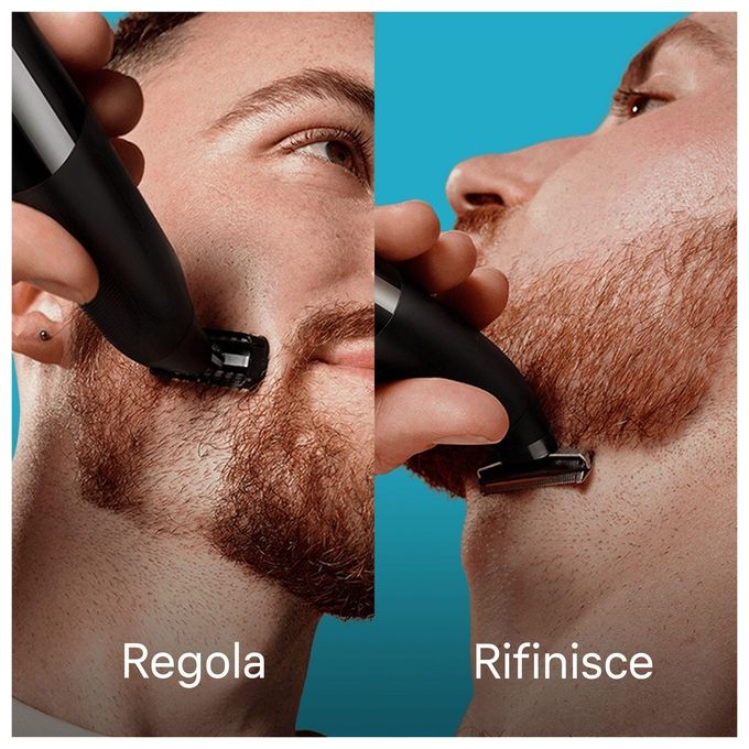 Braun BG3340 SERIES X Rasoio elettrico 4D Blade Face bagnato e secco autonomia 45 min min colore Nero