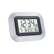 Technoline WS 8005 Orologio Radio Nero-Argento 22,6x3x18cm