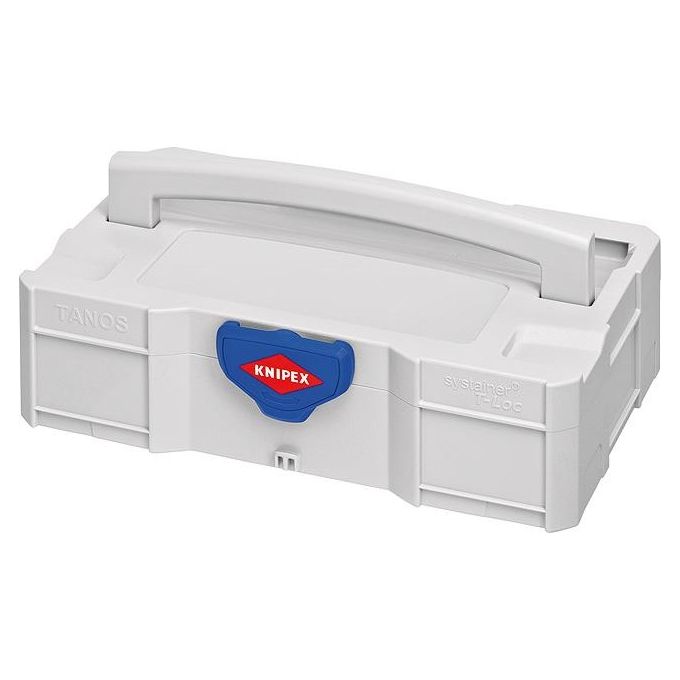 Knipex 97 90 00 LE TANOS Mini-Systainer Cassetta Porta Attrezzi Vuota Chiusura T-Loc colore Grigio