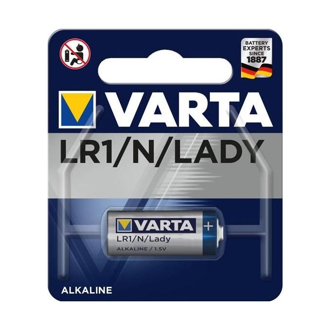 Varta Batteria Alcalina Microstilo Lr1 Blister 1pz
