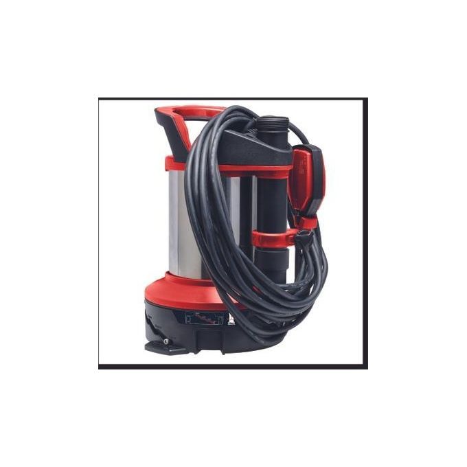 Einhell 4181600 GE-DP 7535 N LL ECO Pompa per acque reflue 2-in-1 750 W 18500 L-h 9 m 35 mm colore Rosso-Nero