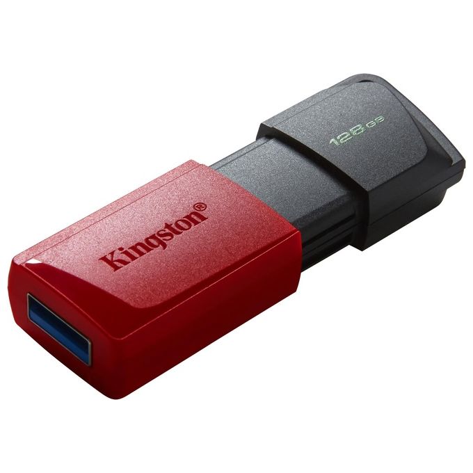 Kingston Flash Drive Usb3.2 128Gb Exodiam Nero-Rosso