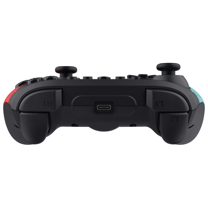 Trust 25427 GXT 1246B Muta Gamepad Wireless Bluetooth con Vibrazione e Controllo Movimento colore Nero Blu Rosso