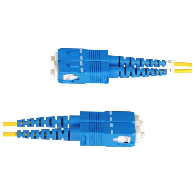 StarTech.com Cavo in Fibra Ottica Duplex Mono Splitmodale OS2 da LC a SC da 2 mt