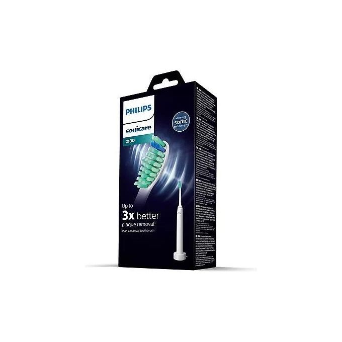 Philips HX3651-13 Sonicare Serie 2100 Spazzolino elettrico sonico 1 modalita' timer 2 min autonomia 336 h colore Bianco