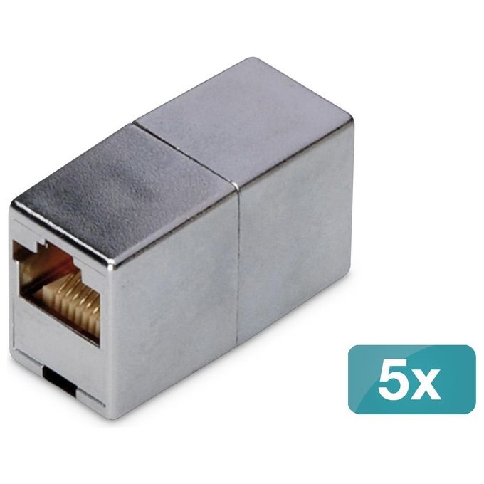Digitus Accoppiamento Modulare Rj45 Cat 5e Classe D 5 Pezzi