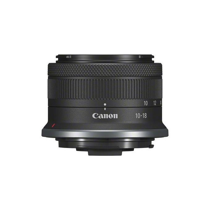 Canon 6262C005 RF-S 10-18 mm f4.5-6.3 IS STM Obiettivo con zoom grandangolare per fotocamere mirrorless APS-C colore Nero