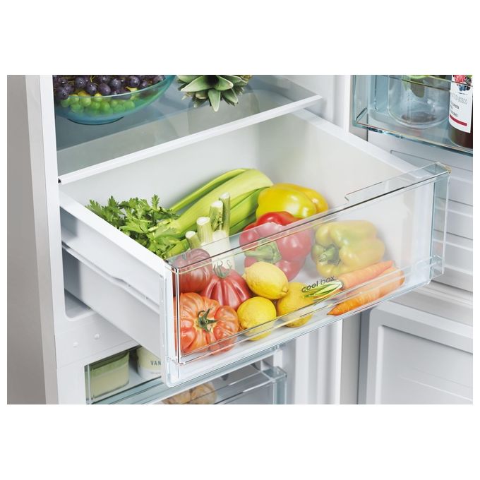 Candy CCT3L517ES City Combi Frigorifero Combinato 260 L 176 cm Classe E 39 dB Low Frost colore Argento