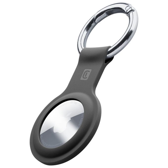 Cellular Line Porta Chiavi AirTags Nero