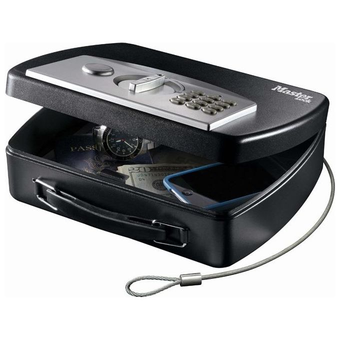 Master P008EML Cassaforte Piccola e Portatile con Combinazione Digitale