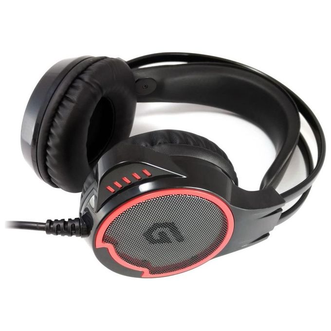 Conceptronic ATHAN U1 Gaming Headset Usb 7.1 Nero-Rosso