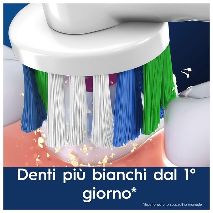 Braun Oral-B Testine di Ricambio Pro 3D White 3 Testine