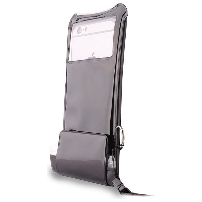 Puro WP4SLIMCBLK Custodia impermeabile per smartphone fino a 5,7'' colore nero
