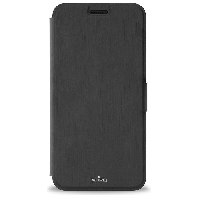 Puro SGGA710BOOKCBLK Custodia a portafoglio in eco pelle per Samsung Galaxy A7 5,5 '' nero