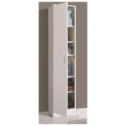 CTF 751140 Colonna Tuttopiani 5 Ripiani di Cui 4 Regolabili Spessore 18 mm Montaggio a Scomparsa 40x36x186 cm colore Bianco
