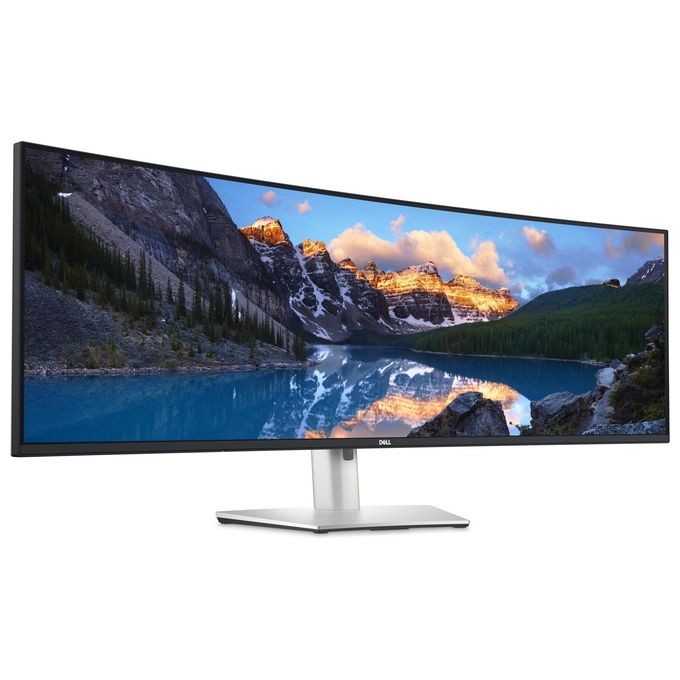 DELL DELL-U4924DW UltraSharp Monitor PC 49'' 5120 x 1440 Pixel 32:9 60 Hz USB-C Hub 90W VESA 100x100 colore Nero Argento
