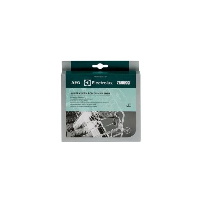 Electrolux super clean detergente lavastoviglie pulizia profonda 2x50g uso semestrale