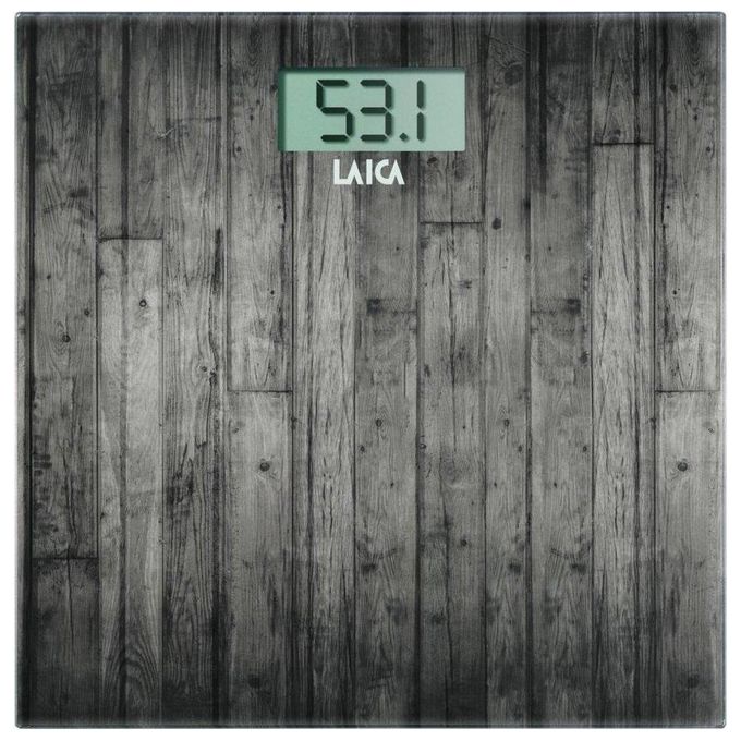 Laica PS1065N Pesapersone Elettronica Square Wood