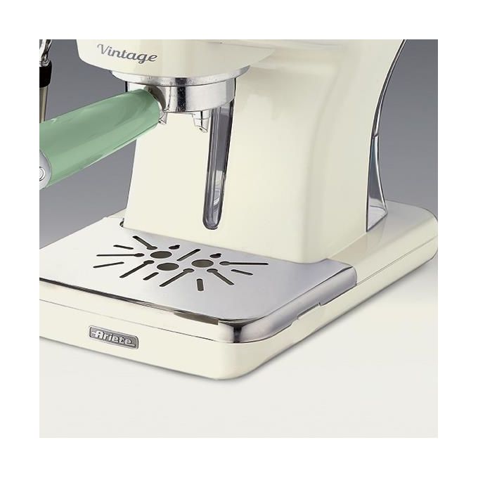 Ariete Macchina da caffe' Espresso 138914 Polvere + Cialde, Cappuccinatore, Verde