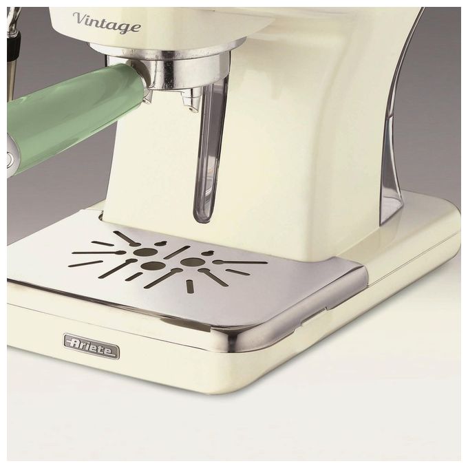 Ariete Macchina da caffe' Espresso 138914 Polvere + Cialde, Cappuccinatore, Verde