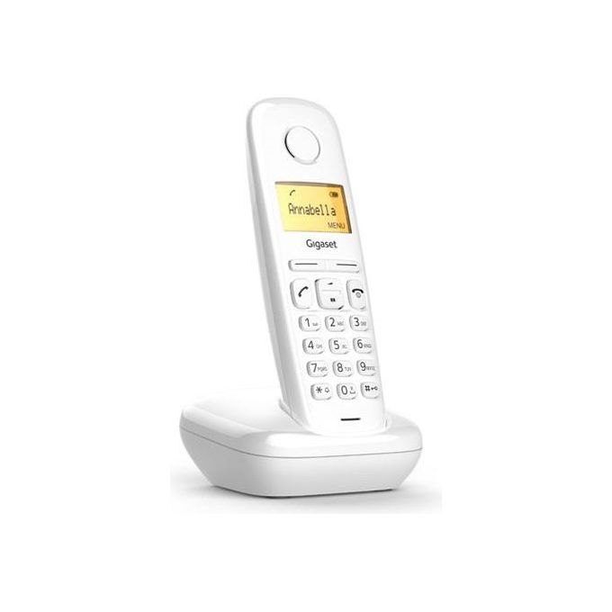 Gigaset A170 Cordless DECT Display 1,5'' Rubrica Bianco