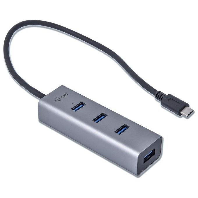 I-Tec C31HUBMETAL403 Metal Usb-c Hub 4 Port