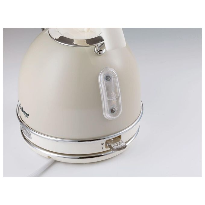 Ariete Bollitore Vintage 287703 1.7lt, Spegnimento Automatico, Beige