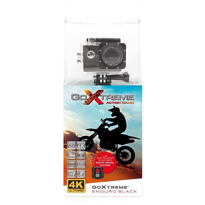 Easypix GoXtreme Enduro Black Action Sports Camera 8mpx 4K Ultra Hd Wi-Fi