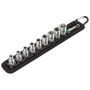 Wera Belt A 4 Zyklop 1-4 Set Chiavi a Bussola con Attacco da 1-4'' 9 Pezzi