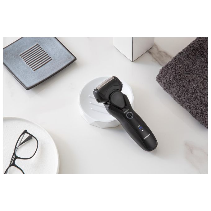 Panasonic ES-RT37-K503 Rasoio elettrico WetandDry 3 testine autonomia 54 min colore Nero