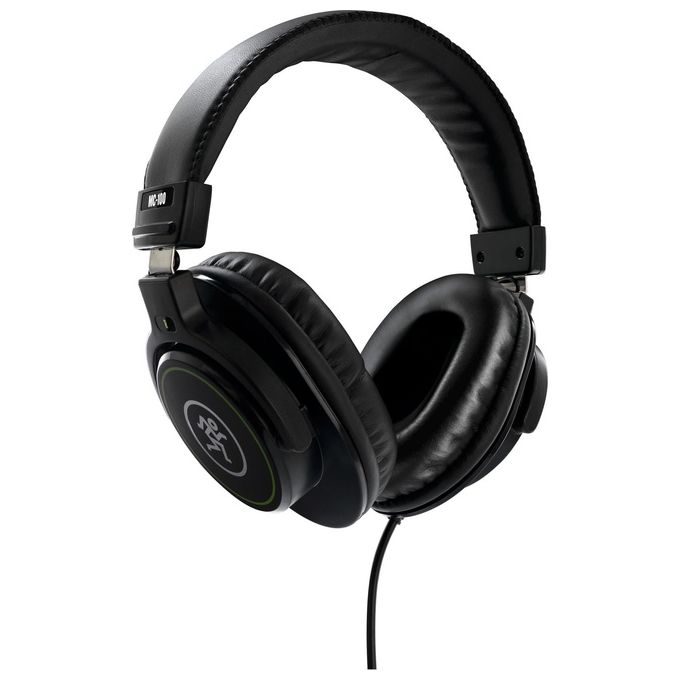 Mackie MC-100 MC SERIES Cuffie Studio Over-Ear Chiuso 3 m con Adattatore 3,5 mm a 6,3 mm colore Nero