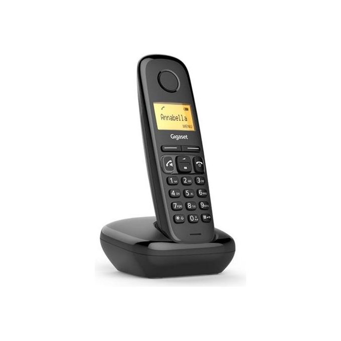 Gigaset A270 Cordless DECT Display 1,5'' Vivavoce Rubrica Nero