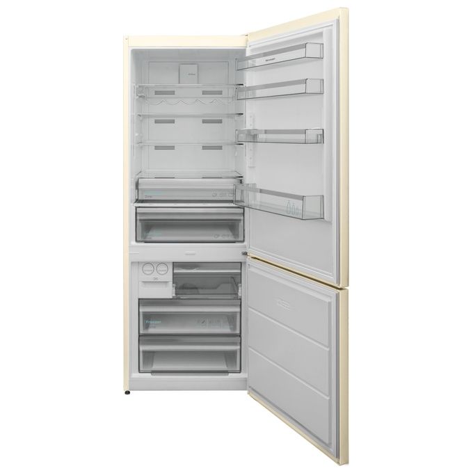 Sharp SJ-NBA34IHXJE Frigorifero Combinato 481 L 192 cm Classe E 41 dB Total No Frost Display colore Beige