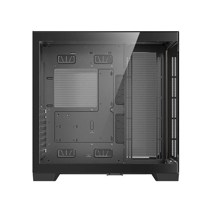 Antec 0-761345-10079-3 C8 Wood Case PC Full Tower ATX EATX ITX micro ATX con Finestra Laterale Vetro e Dettagli in Legno colore Nero Legno