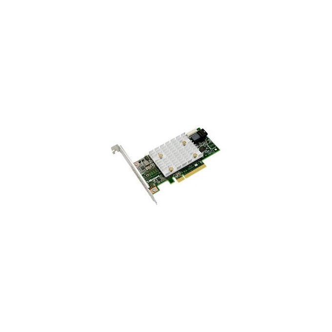 Microchip 2293400-R Adaptec HBA 1100-4i Scheda Controller SAS-SATA 12 Gb-s PCIe 3.0 x8 Low-profile Mini SAS HD Interna colore Nero