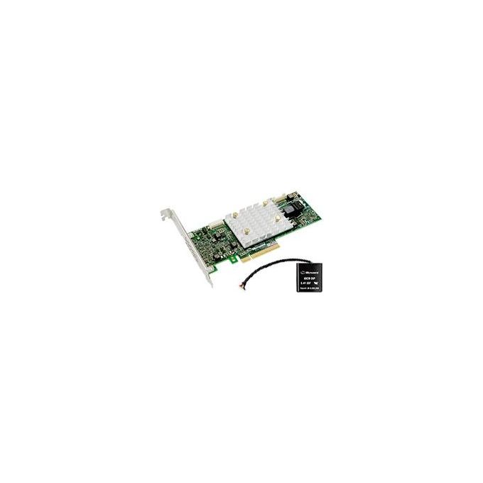 Microsemi 2294900-R SmartRAID 3151-4i Controller RAID PCI Express x8 3.0 12 Gbit-s SAS SATA III DDR4 1024 MB colore Nero