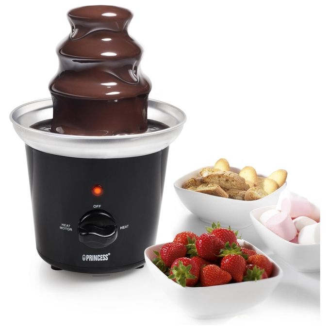 Princess Fontana di Cioccolato Modello 292994, Potenza 32W, Capacita' 0,4 Litri, Colore Nero