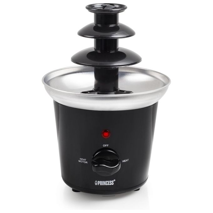 Princess Fontana di Cioccolato Modello 292994, Potenza 32W, Capacita' 0,4 Litri, Colore Nero