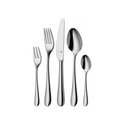 WMF 1140916340 Merit Set di Posate 30 Pezzi Acciaio Inox Cromargan protect Lavabile in Lavastoviglie colore Argento