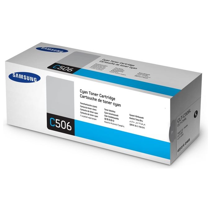 HP Samsung CLT-C506L Alta resa cyan originale cartuccia toner (SU038A)