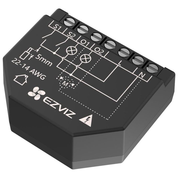 Ezviz T36WM Relee Smart 2 Canali con Energy Monitoring