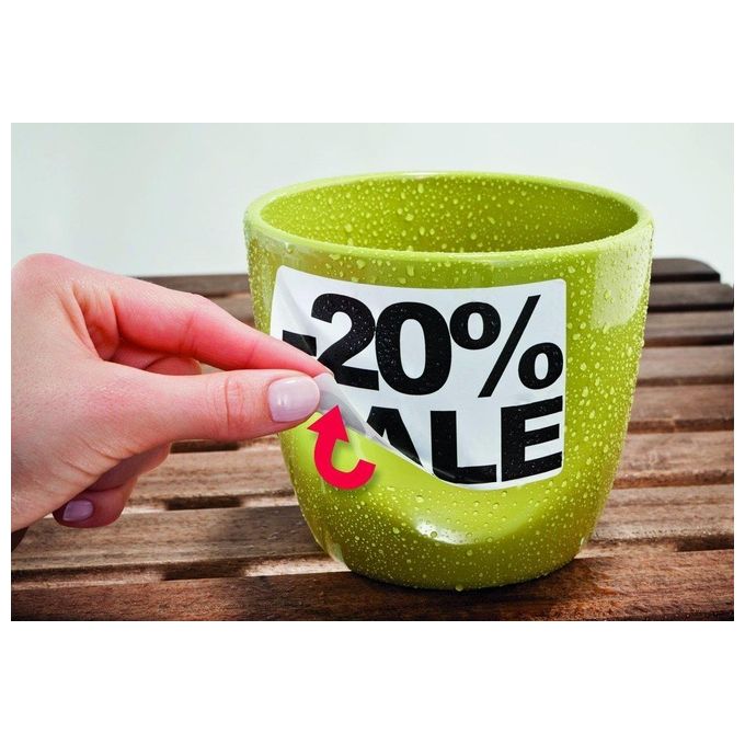 AVERY Etichette Extra Resistenti in Poliestere  Rimovibili  - Stampanti     Laser - 210 x 297mm  20ff