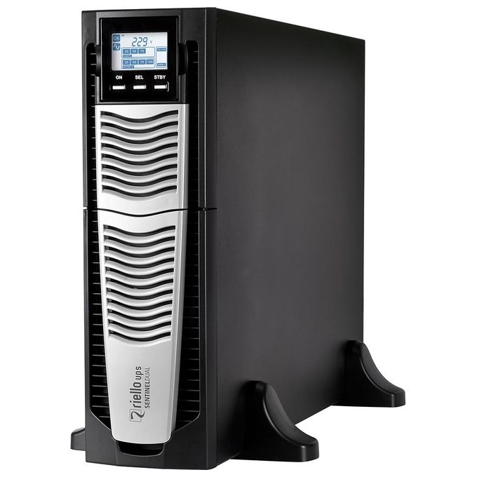 Riello Ups Sentinel Dual 5000 5000VA-5000W Tower-Rack Online Doppia Conversione Autonomia 14 Minuti